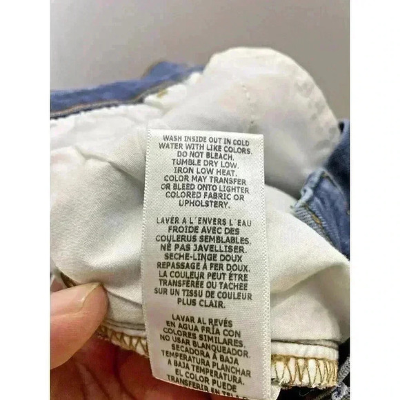 Frame Le High Skinny Jeans leather tuxedo piping Denim Mid Rise Stretch - Picture 12 of 15